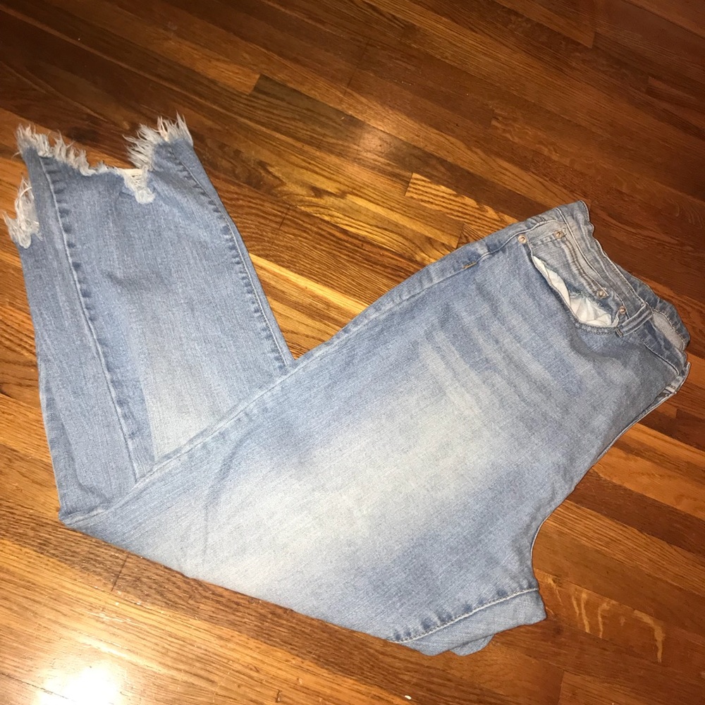 Fashionable skinny jeans!